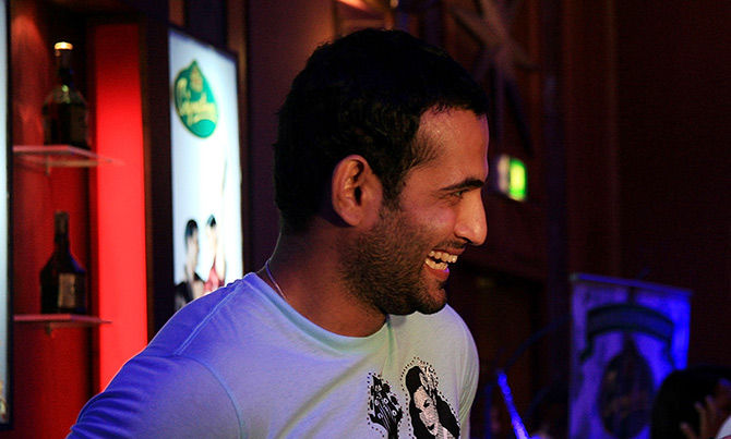 Irfan Pathan at the IPL Nights after party 