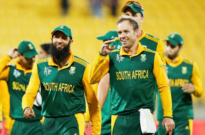 South Africa's Hashim Amla (left) and AB de Villiers will look to see the Proteas get a good start in the ODIs starting on Sunday