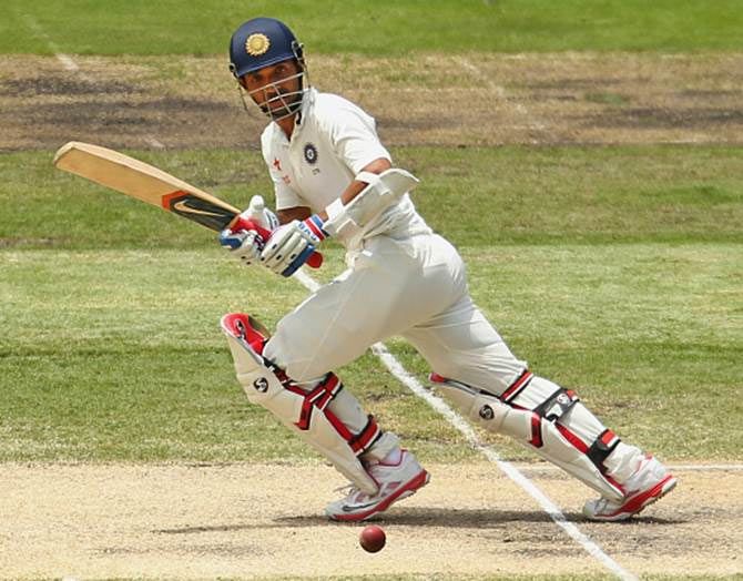 Hayden reckons that the English conditions suit batsmen like Ajinkya Rahane (in picture) and Cheteshwar Pujara
