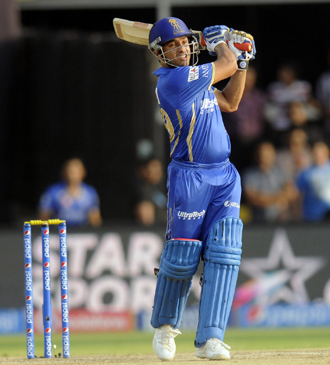 Karun Nair during an Indian Premier League match 