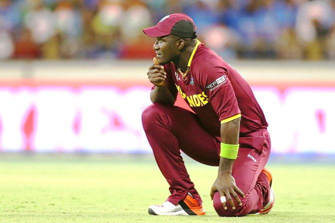 West Indies' T20 skipper Darren Sammy