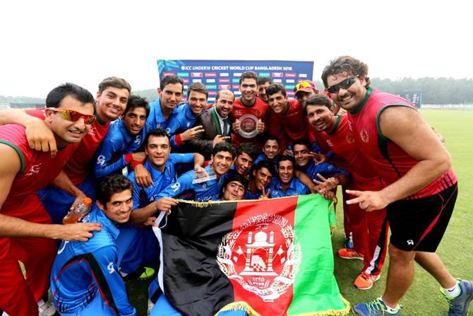 The Afghanistan team