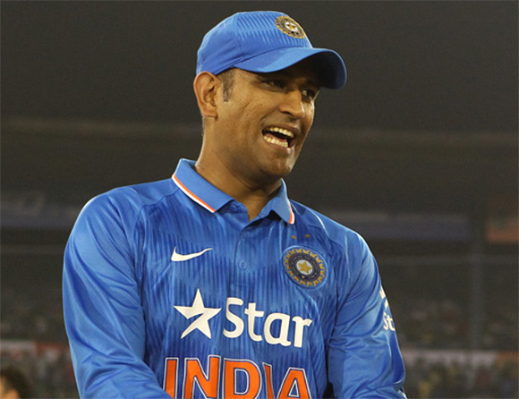 India's limited-overs captain MS Dhoni 
