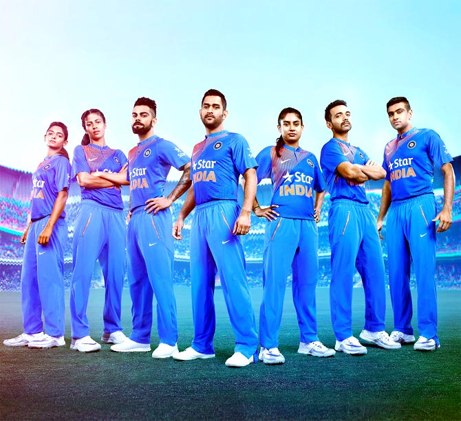 Check out Team India's new kit for World T20 Rediff Cricket