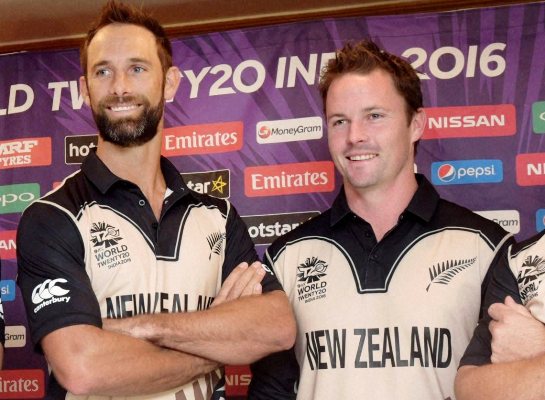 New Zealand duo of Grant Elliot and Colin Munro 
