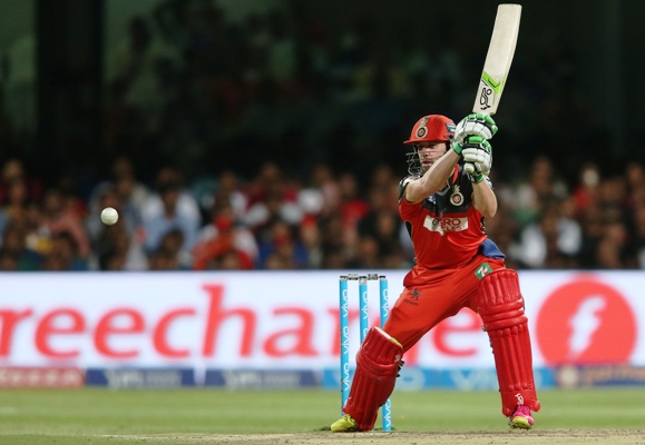 A B de Villiers scored the fastest century in this edition of the IPL