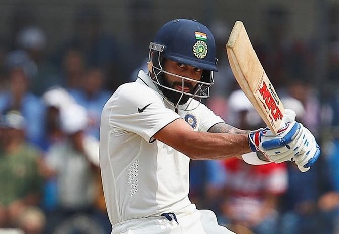 Indiia captain Virat Kohli struck a 78-ball 53 on Day 2 of the warm-up tie against Sri Lanka Board President's XI on Saturday