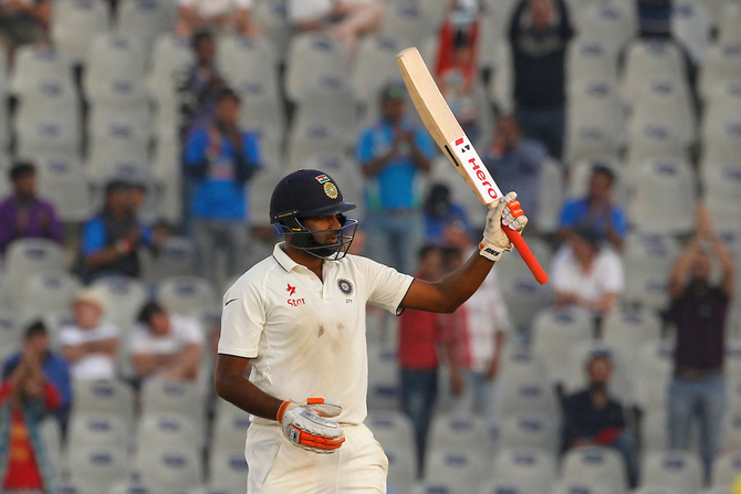 PHOTOS: Ashwin, Jadeja lead India's fightback - Rediff.com Cricket