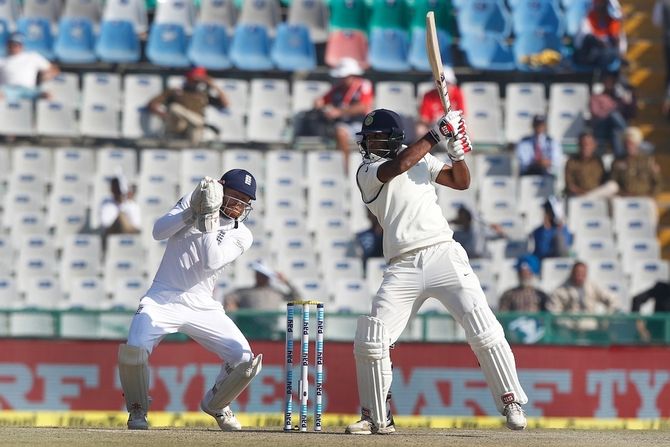 Jayant Yadav scored his maiden Test 50 