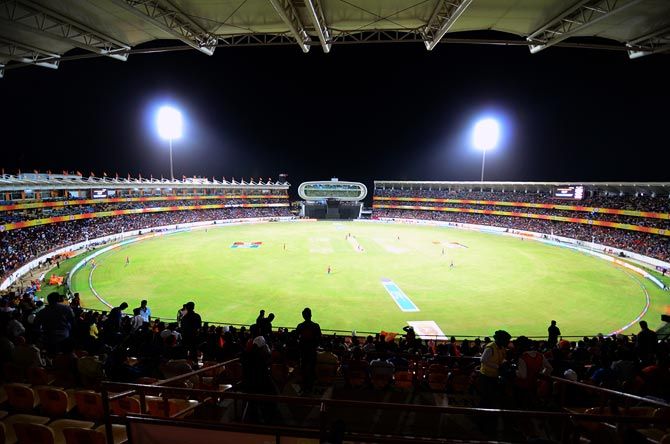 The Saurashtra Cricket Association stadium in Rajkot