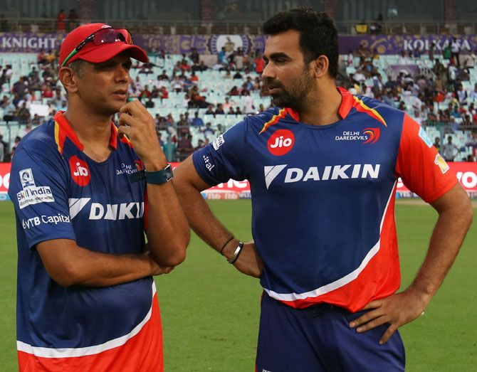 Will Rahul Dravid and Zaheer Khan be included in Team India's support staff