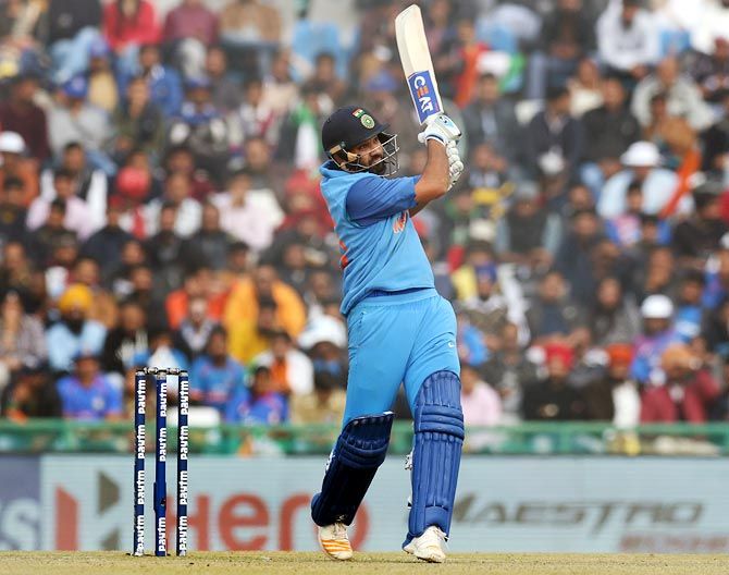 Rohit Sharma struck his third ODI double ton on Wednesday