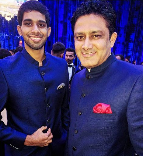 Former India coach Anil Kumble and national rower Sidhharth Sunil were in presence at the reception