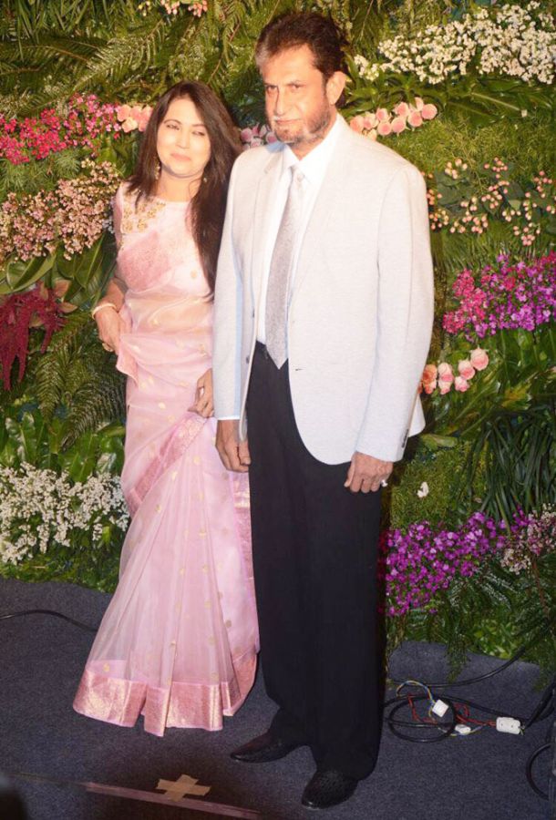 Sandeep Patil and wife Meera