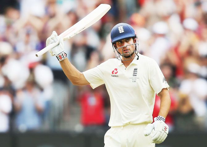 Cook surpassed Shivnarine Chanderpaul and Brian Lara to become the 6th highest run-getter in Test cricket