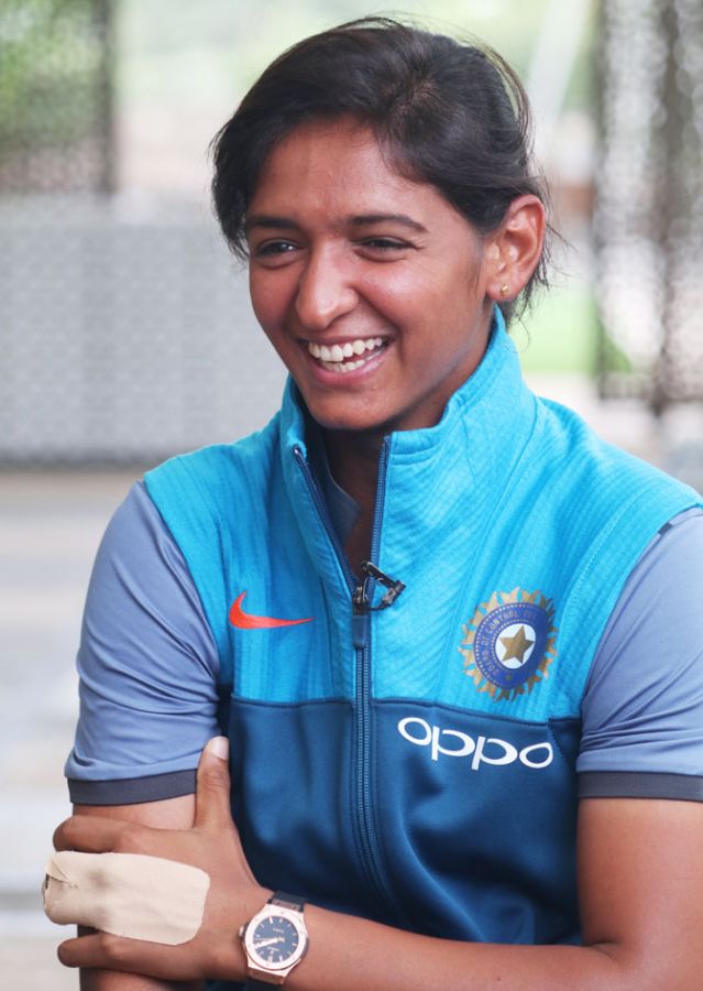 Harmanpreet Kaur credited team physio Tracy Fernandes for helping her play in the World Cup despite the pain in her finger