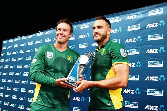 After winning the ODI series against New Zealand on Saturday, AB de Villiers believes that South Africa are contenders for the Champions Trophy title