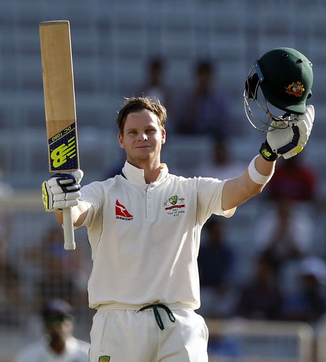Steve Smith completed 5000 Test runs en route his 19th Test century on Thursday