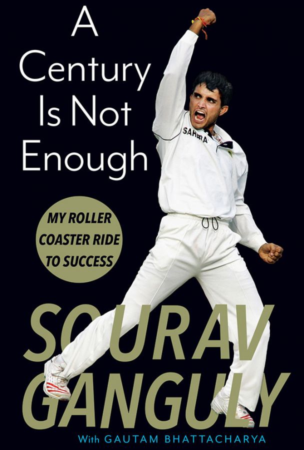 Sourav Ganguly's book cover