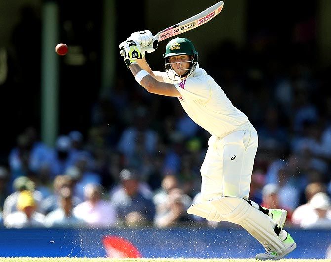 Steve Smith in full flow during the Sydney Test, January 5, 2018, the day he crossed the 6,000 Test runs mark
