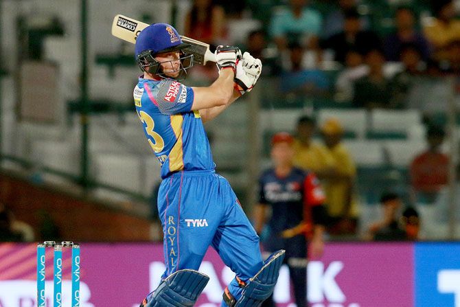 Rajasthan Royals' Jos Buttler scored one of the fastest 50s in IPL, his half-ton coming in 20 deliveries