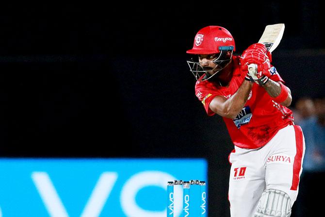 KL Rahul struck an unbeaten 95 