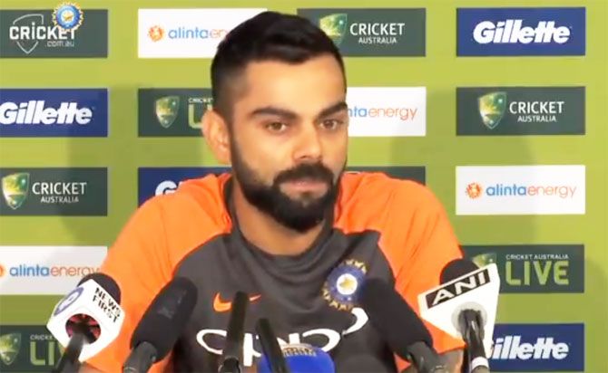 Everyone has a different meaning but for me it means to win the game at any cost and give 120 per cent for my team, whether I am fielding or even clapping for someone while sitting on the bench, or batting, or running between wickets, Virat Kohli said at the press conference in Brisbane