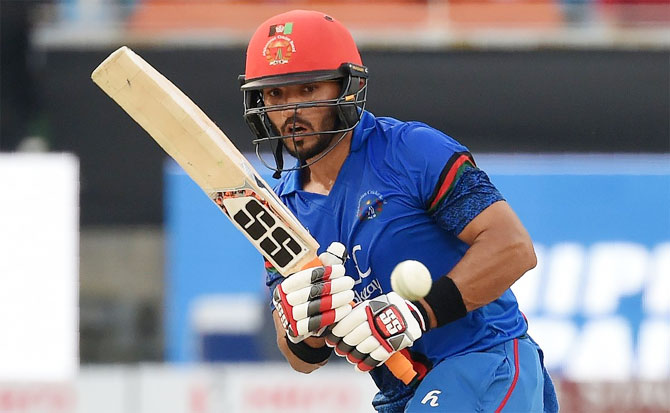 Mohammad Nabi struck 64 off 56 balls late in the innings to prop Afghanistan to 252