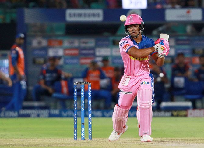 17-year-old Parag scored 43 off 29 balls in Rajasthan Royals' win over Mumbai Indians