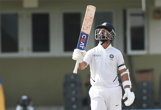 Rahane, who had gone 17 Tests without a century in more than two years, hit his 10th Test hundred --- 102 off 242 balls -- in the second innings of India's World Test Championship campaign opener