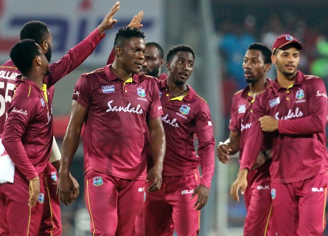 Pacer Sheldon Cottrell has been among the wickets for the Windies