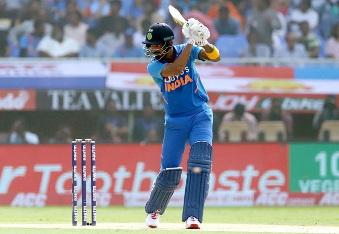 KL Rahul was in full control as he scored his 3rd ODI century