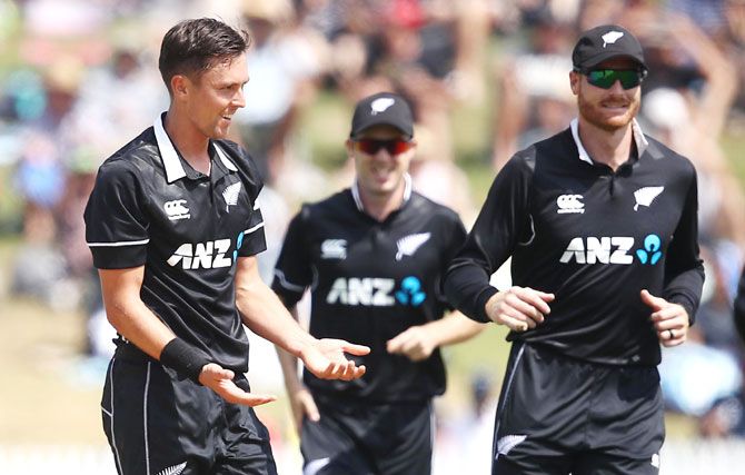 Bowling his 10 overs at a stretch, Boult claimed 5-21 in swing-friendly conditions after captain Kane Williamson won the toss and opted to field at Hamilton's Seddon Park