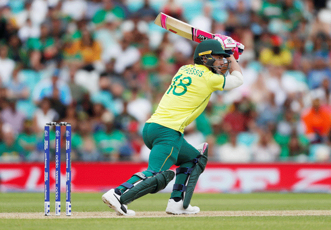 South Africa captain Faf du Plessis says 'I have to believe we can still win tge