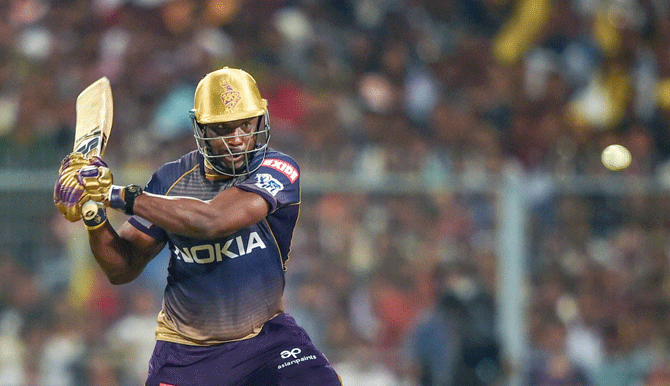 KKR's Andre Russell made the most of the lifeline received in the IPL match against Kings XI Punjab on Wednesday
