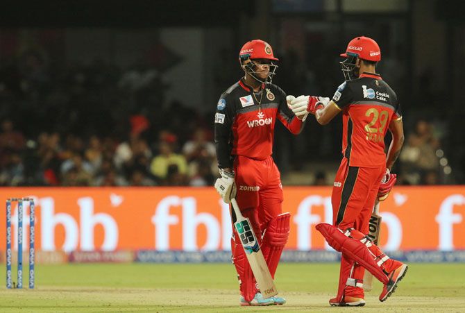 RCB's Shimron Hetmyer and Gurkeerat Singh Mann put on a 144-run stand to take the team to victory