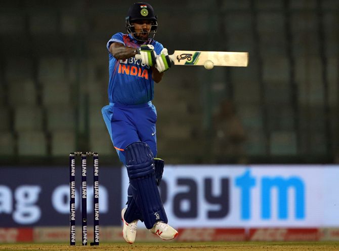 Shikhar Dhawan top-scored for India with 41
