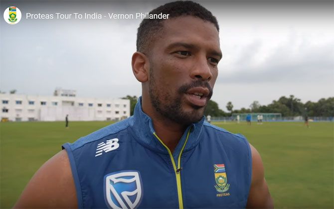 Vernon Philander, who had picked up 15 wickets during South Africa's last Test series against India in 2018, wants the senior players to leave behind a legacy for the youngsters.