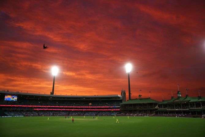 A general view of the sunset from the Sydney Cricket Ground. (Image used for representative purposes)