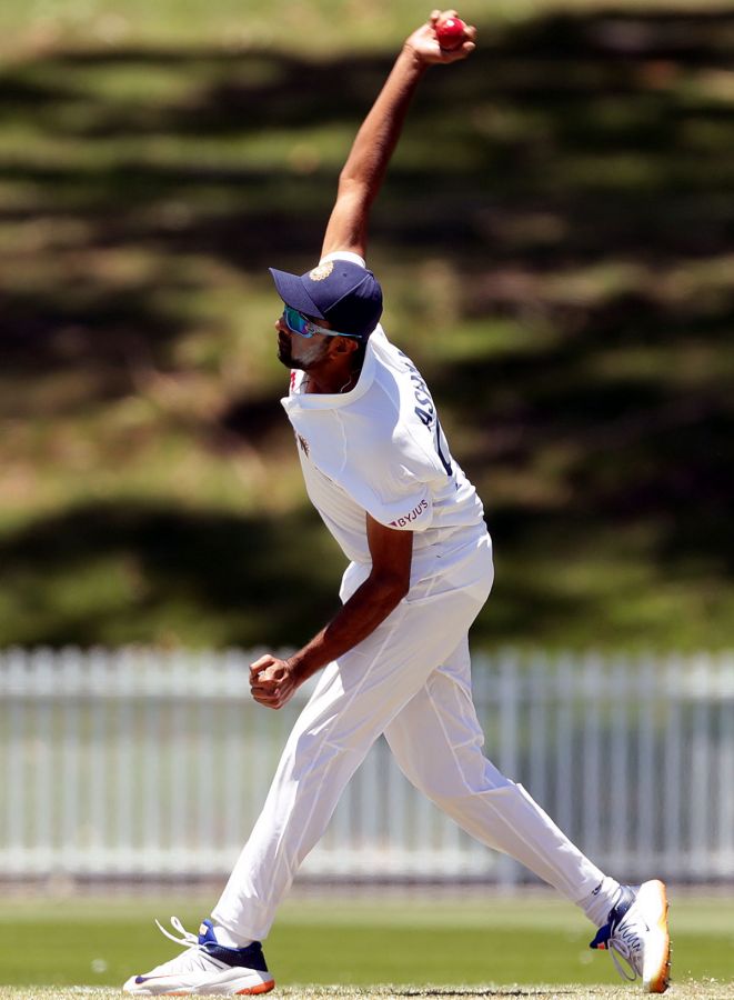 Ravichandran Ashwin created a buzz on social media as he bowled with his cap on during day 2 of the first tour match at Drummoyne Oval in Sydney on Monday, December 7
