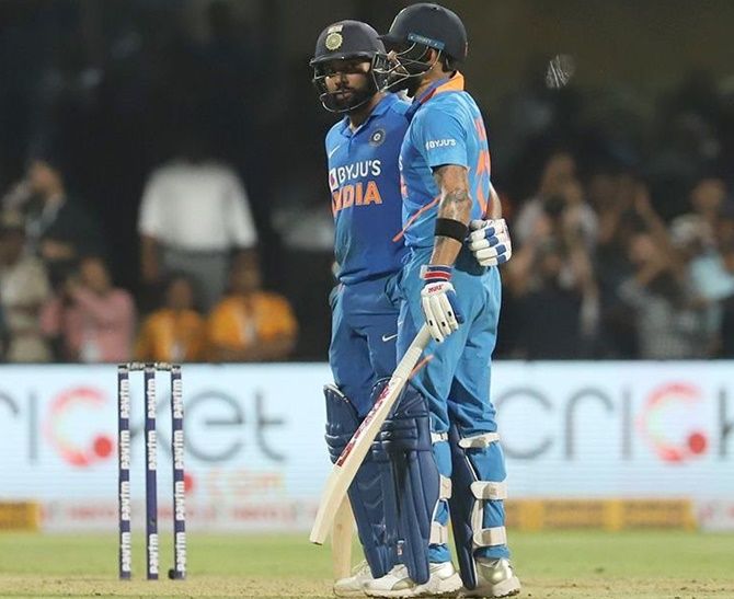 Virat Kohli and his deputy Rohit Sharma did well to pace the innings and take India to victory