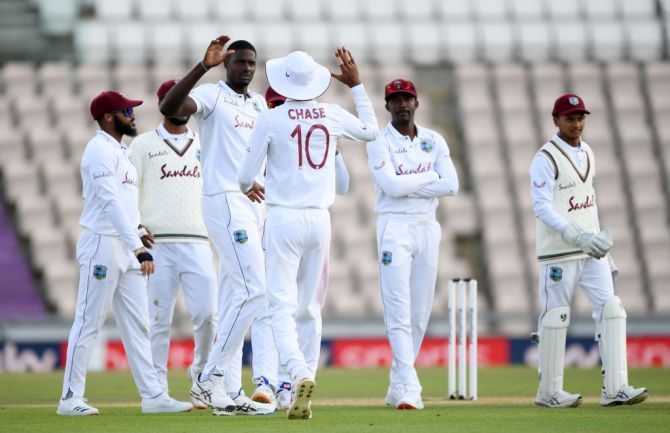 West Indies bowlers bowled impressively, especially captain, Jason Holder, in the opening Test against England at the Ageas Bowl in Southampton.