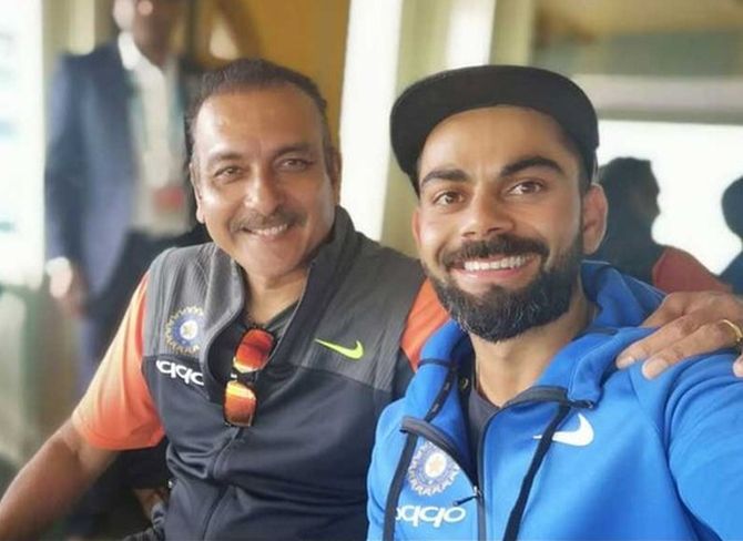 Ravi Shastri and Virat Kohli have formed a 'mutual admirers club' over the years