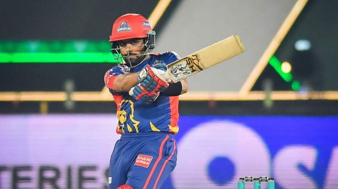 Babar Azam scored 63 off 49 balls in the PSL final on Tuesday