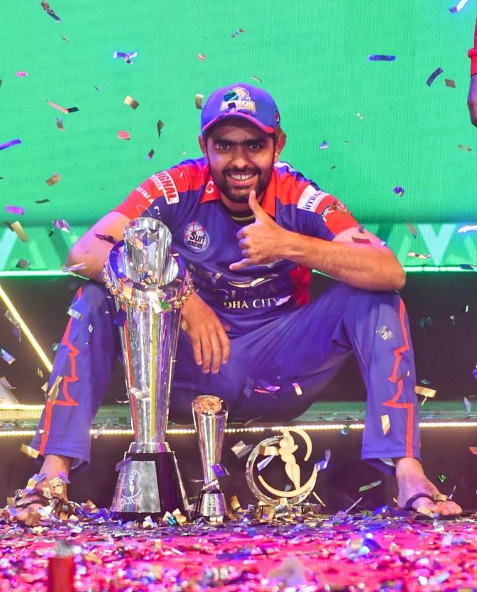 Babar Azam was named 'Player of the tournament' and 'Batsman of the Tournament' in PSL 2020.