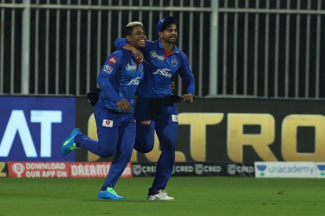 Delhi Capitals will hope for a good showing from skipper Shreyas Iyer and Shimron Hetmyer when they take on Mumbai Indians in Sunday’s IPL match in Abu Dhabi.