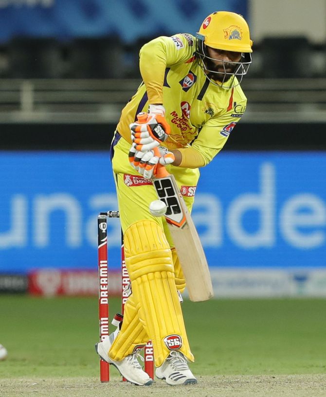Ravindra Jadeja scored a quick 25 off 10 deliveries to propel CSK to 167 for 6 against SRH