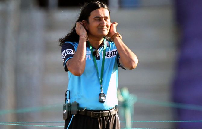 Umpire Paschim Pathak