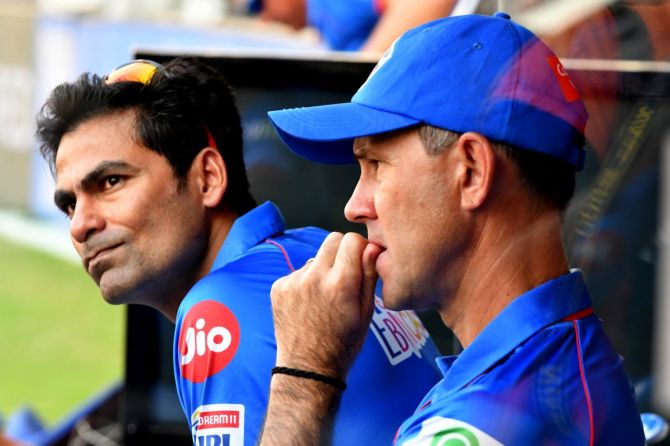 Delhi Capitals' coach Ricky Ponting and assistant coach Mohammed Kaif have a lot to think about, to set things right, after the team's fourth loss on the trot on Saturday.