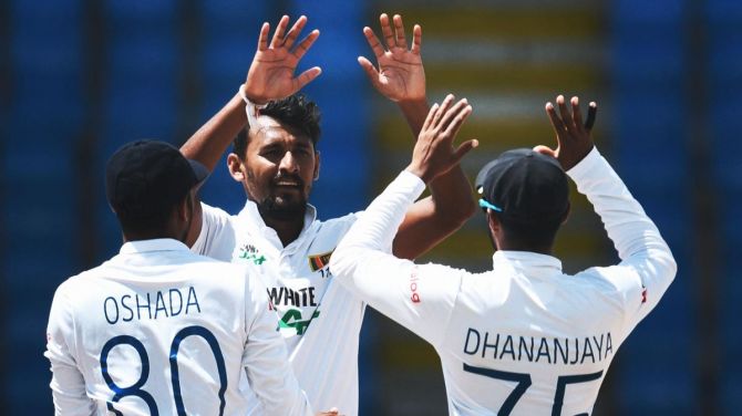 With 11 wickets, Sri Lanka's Suranga Lakmal was named Player of the Series